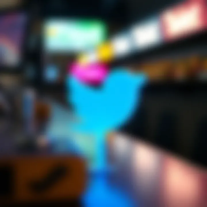 Digital Tweet NFT Representation Digital representation of a tweet transformed into an NFT