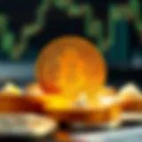 An abstract representation of digital currency