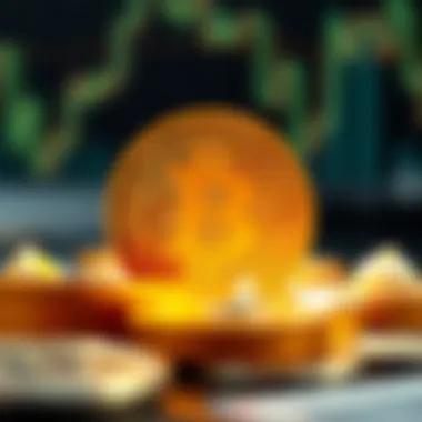 Abstract Representation of Digital Currency An abstract representation of digital currency