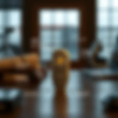 Infographic illustrating security features of Ledger wallet