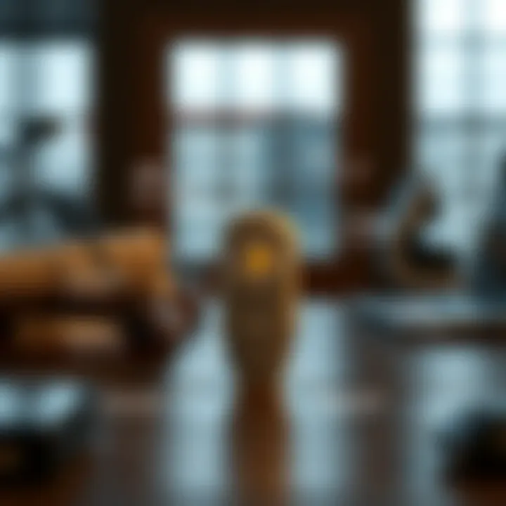 Infographic illustrating security features of Ledger wallet