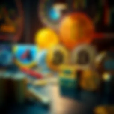 Visual representation of various crypto borrowing platforms