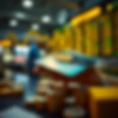 Credit Card Transactions in Crypto Market Illustration depicting credit card transactions in the crypto market