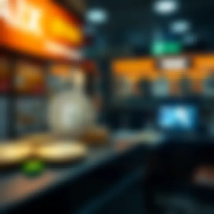 Digital Currency Exchange Concept Conceptual representation of digital currency exchange