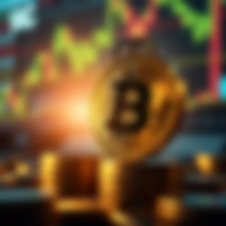 Market Dynamics Influencing Token Value Visual representation of market dynamics affecting token valuation