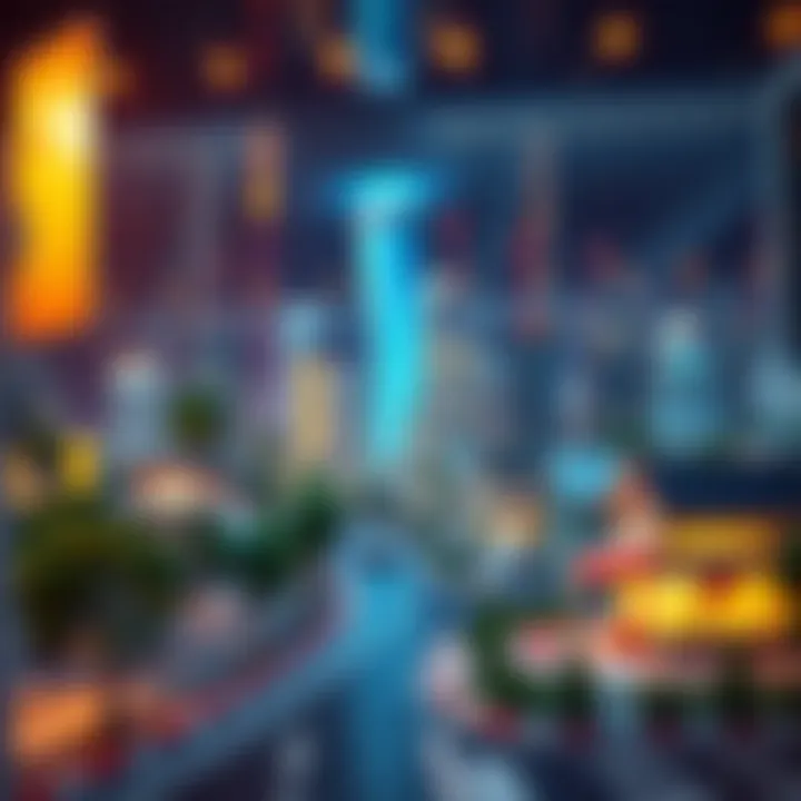 A visualization of different platforms for acquiring virtual real estate