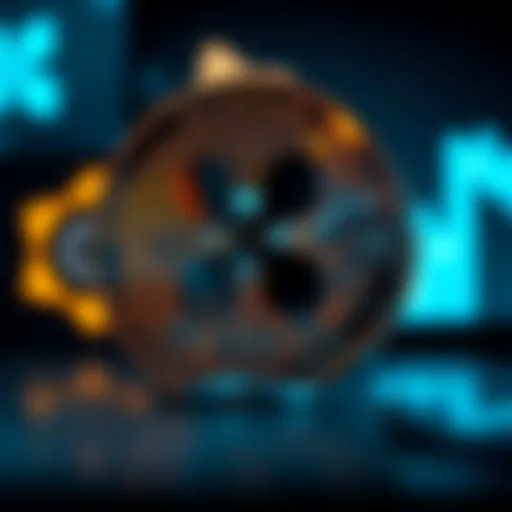 Ripple cryptocurrency logo