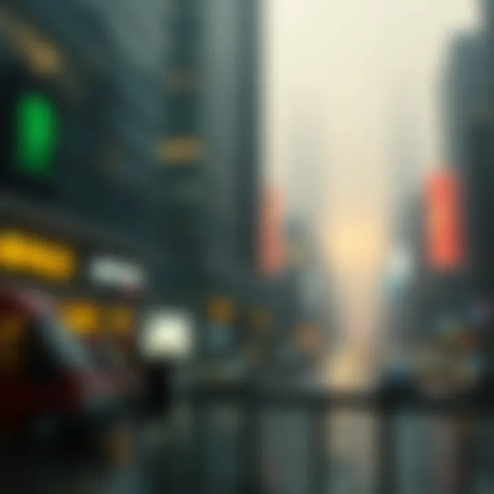 A futuristic depiction of GPB currency's role in global economies