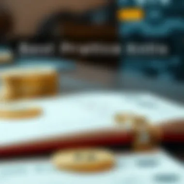 A checklist highlighting best practices for using ICO wallets