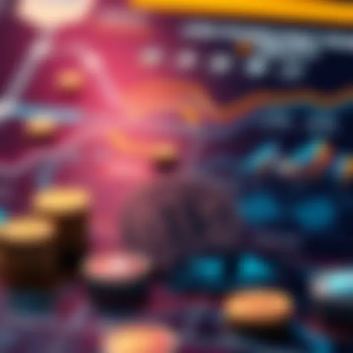 Exploring Innovative Cryptocurrency Projects with High Potential Infographic showcasing innovative cryptocurrency projects