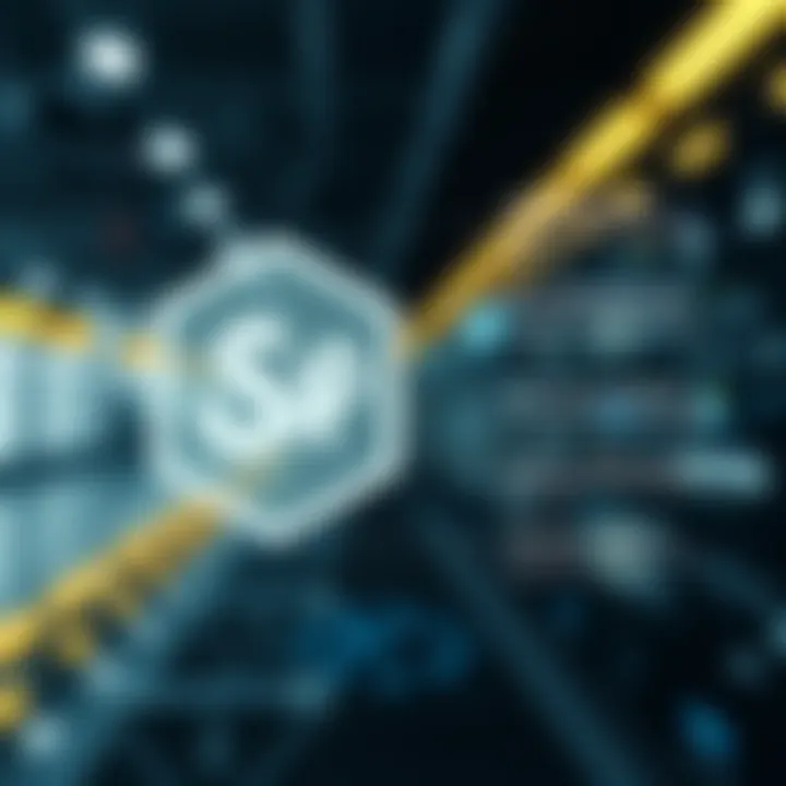 Transparency in Operations with Blockchain Infographic depicting transparency benefits of blockchain in SAP