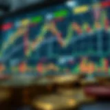 Visual representation of cryptocurrency exchange platforms