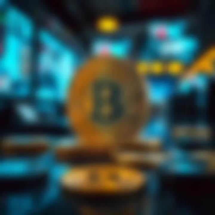 Visualization of market trends impacting beta cryptocurrencies