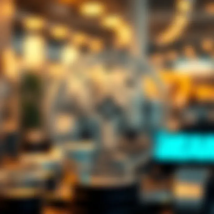 Diagram showcasing different staking mechanisms