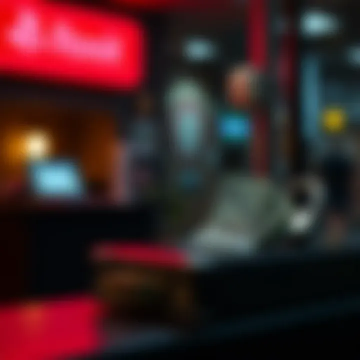 Visual guide on security measures for safe cash-out