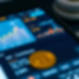 User interface of Coinbase Wallet for cryptocurrency transactions