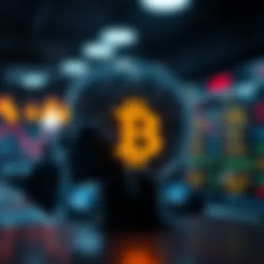 Exploring Market Psychology in Cryptocurrency A concept image illustrating market psychology