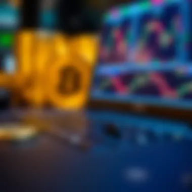 The Role of Technology in Cryptocurrency Trading A digital graphic showing technology’s influence on trading