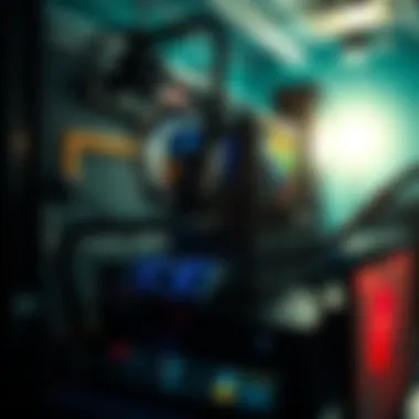 Operational setup of a cryptocurrency mining rig