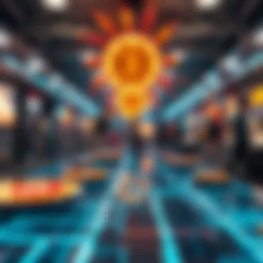 Digital art showcasing NFT features