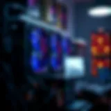 High-performance pre-built mining rig setup