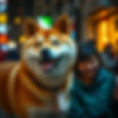 Community Engagement in Shiba Inu Community engagement illustration