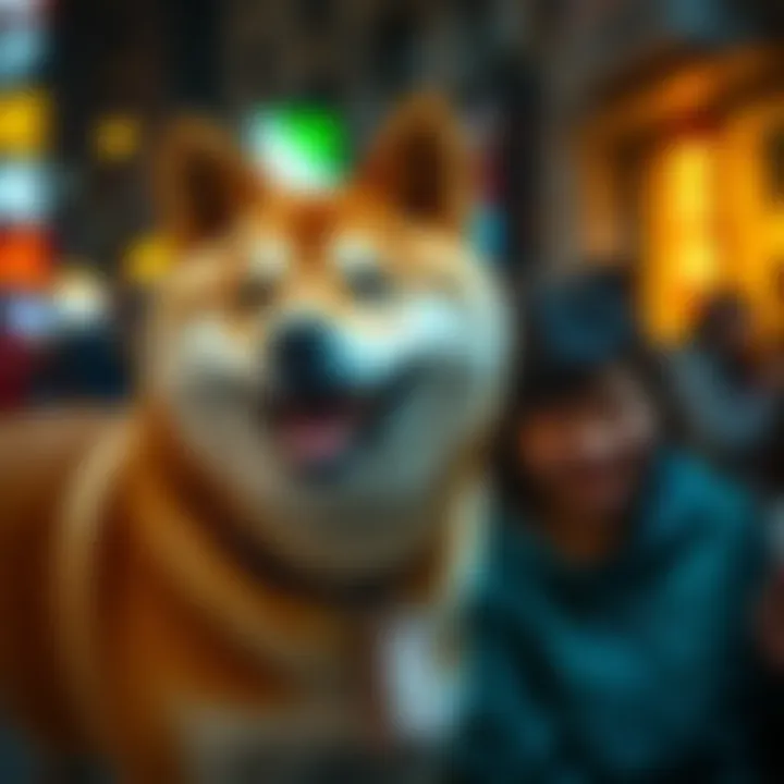 Community Engagement in Shiba Inu Community engagement illustration