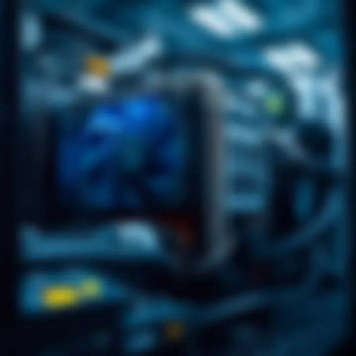 Cooling System for Cryptocurrency Mining A diagram depicting the cooling system necessary for optimal rig performance.