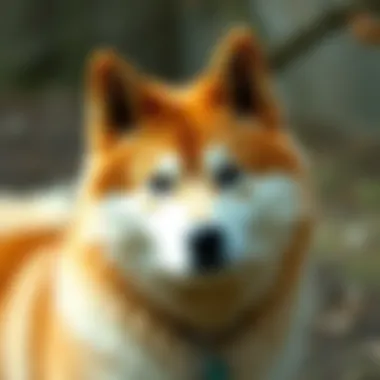 Visual representation of Sheba Inu cryptocurrency logo