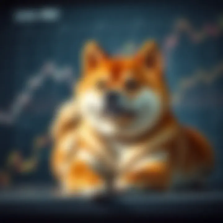 Price Trends of Shiba Inu Cryptocurrency Graph showcasing price trends of Shiba Inu
