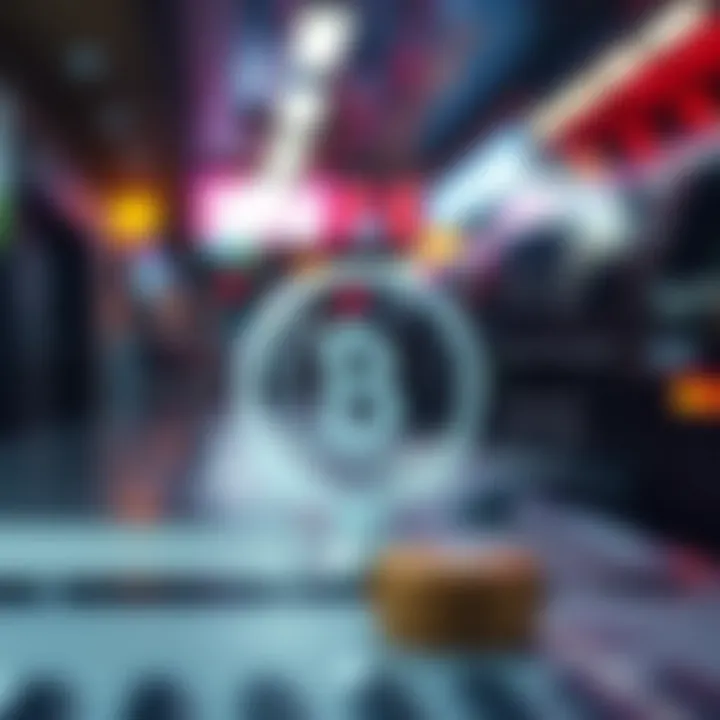 Graphic representation showing the mechanics of stop limit orders