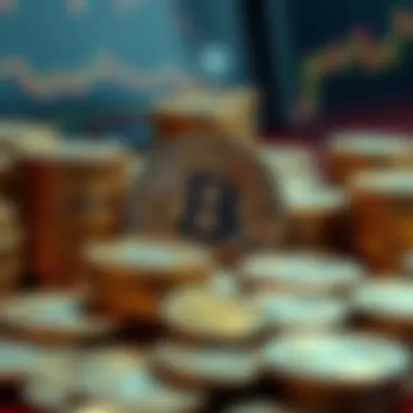 Concept of staking in cryptocurrency