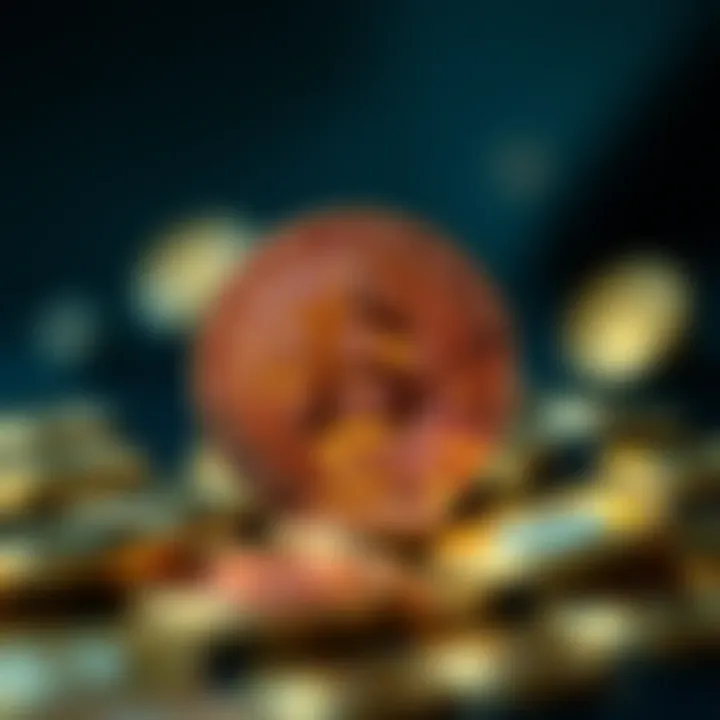 The Feminine Influence in Cryptocurrency A symbol of digital currency with a feminine touch