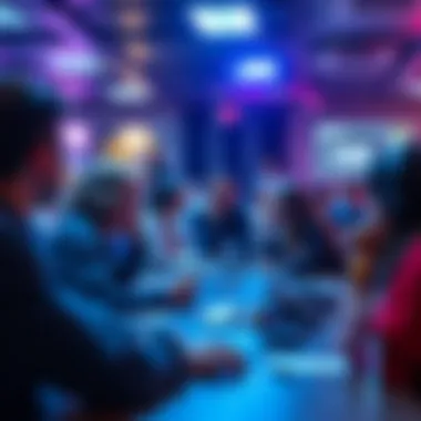 Engaging Discussions on Cryptocurrency Trends A vibrant online community discussing cryptocurrency trends in a forum setting