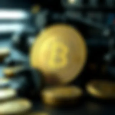 Detailed infographic illustrating technological advancements in coin production