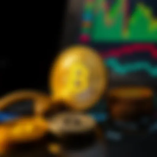 Conceptual representation of cryptocurrency security risks