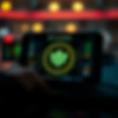 Visual depiction of a fake Trust Wallet application interface