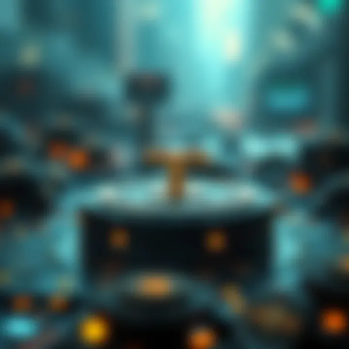 Foundational Technology Behind Titan Cryptocurrency Visual representation of Titan's foundational technology and blockchain