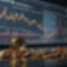 Visual representation of Bitcoin growth trend