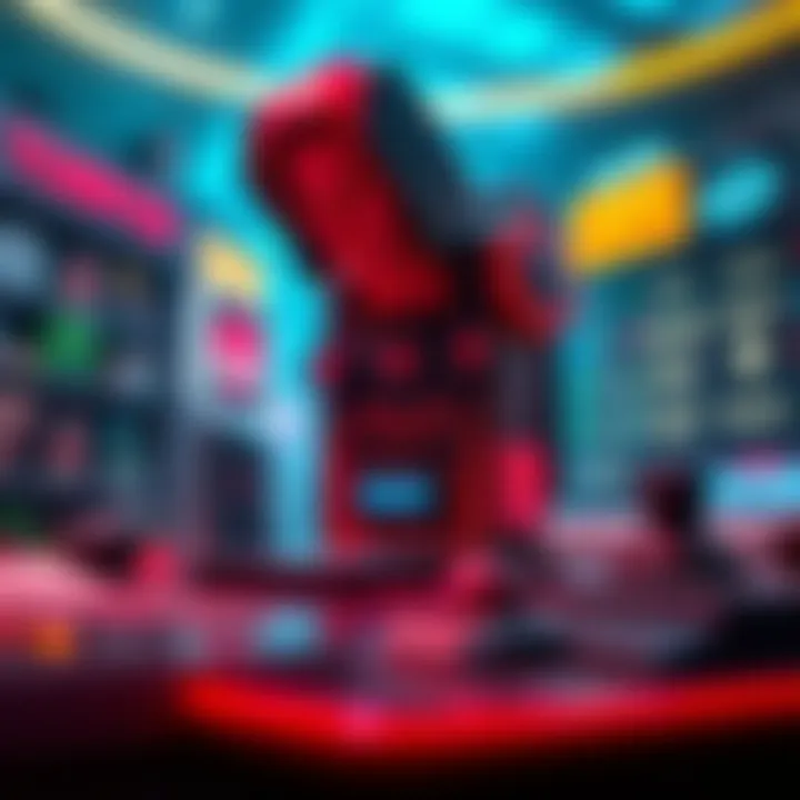 A futuristic concept of the digital collectibles marketplace and its growth