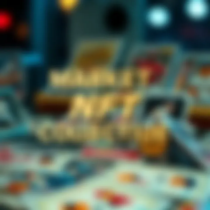 An infographic illustrating the market trends of NFT collectibles