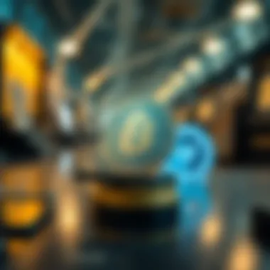 Exploring Blockchain Technology Illustration of blockchain technology