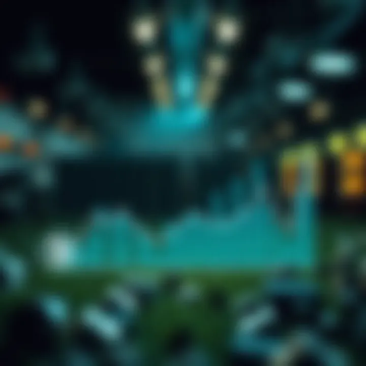 Graph depicting the environmental impact of mining activities in China.