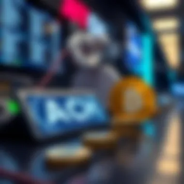 Benefits of ACH Funding for Cryptocurrency Transactions Illustration showcasing the benefits of using ACH for cryptocurrency transactions