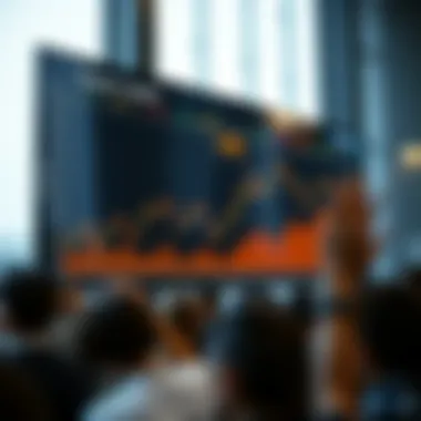 Market Trends in Cryptocurrency A detailed chart depicting cryptocurrency market trends over time