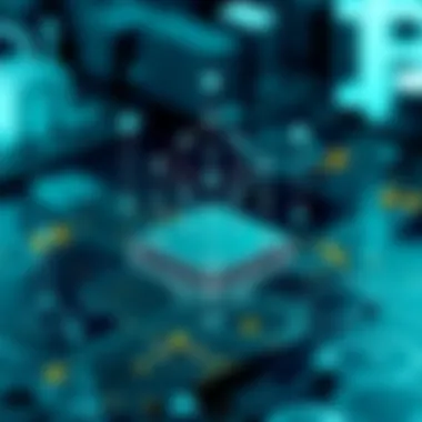 Infographic illustrating blockchain structure and function