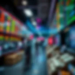 Visual representation of currency exchange dynamics