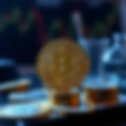 Visual representation of equity financing in cryptocurrency