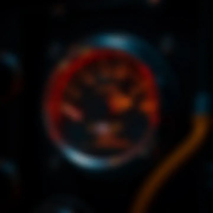 Electricity consumption in cryptocurrency mining illustrated by a meter reading