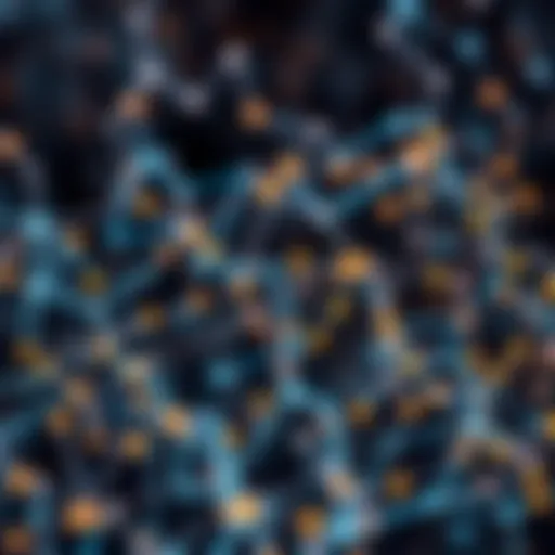 An intricate network of blockchain technology